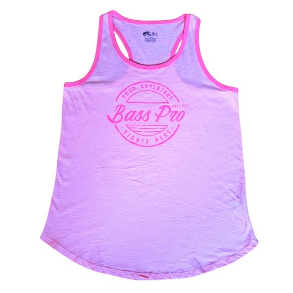 NEW Bass Pro Shops Women's Graphic Beach Print Tank Top Size Small - Picture 1 of 3